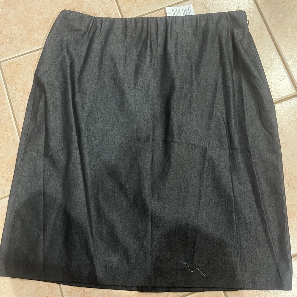 Susan Graver Black Mini Pencil Skirt Cocktail
